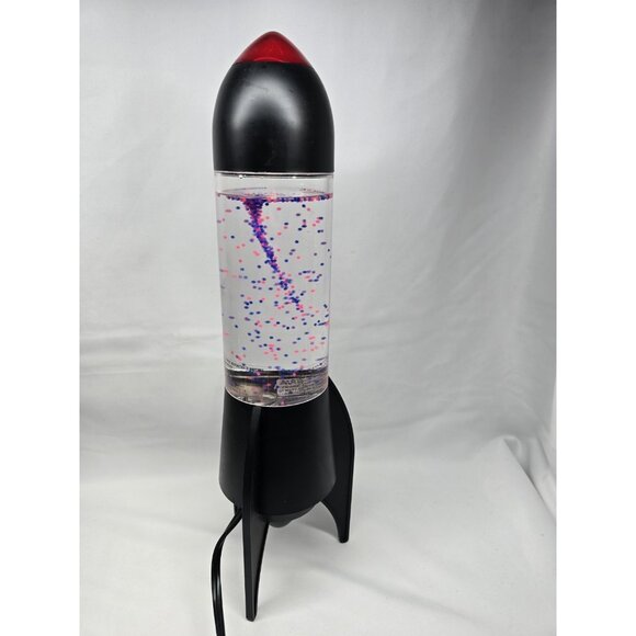 Vintage Kenart Cyclone Tornado Water Lamp Rocket Ship – Space Decor- Retro - Picture 4 of 14